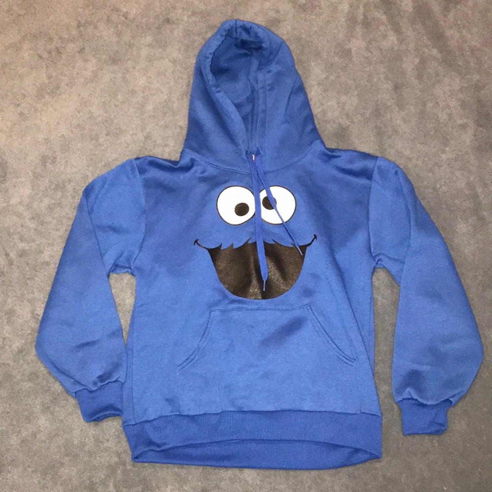 WORN ONCE Cookie Monster Hoodie
